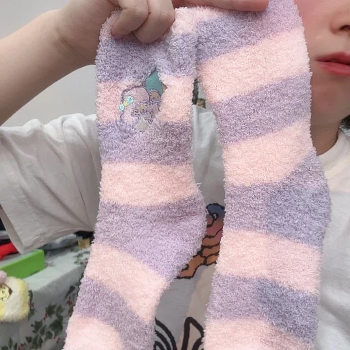 三醋酯纤维双子星睡眠袜