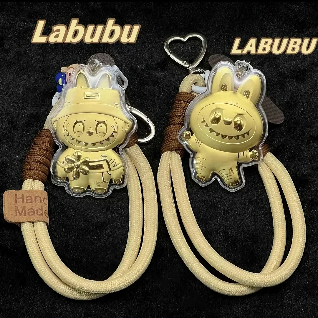 【拍一发三】水贝爆款【拉布布Labubu】卡通含金钥匙扣手机挂件