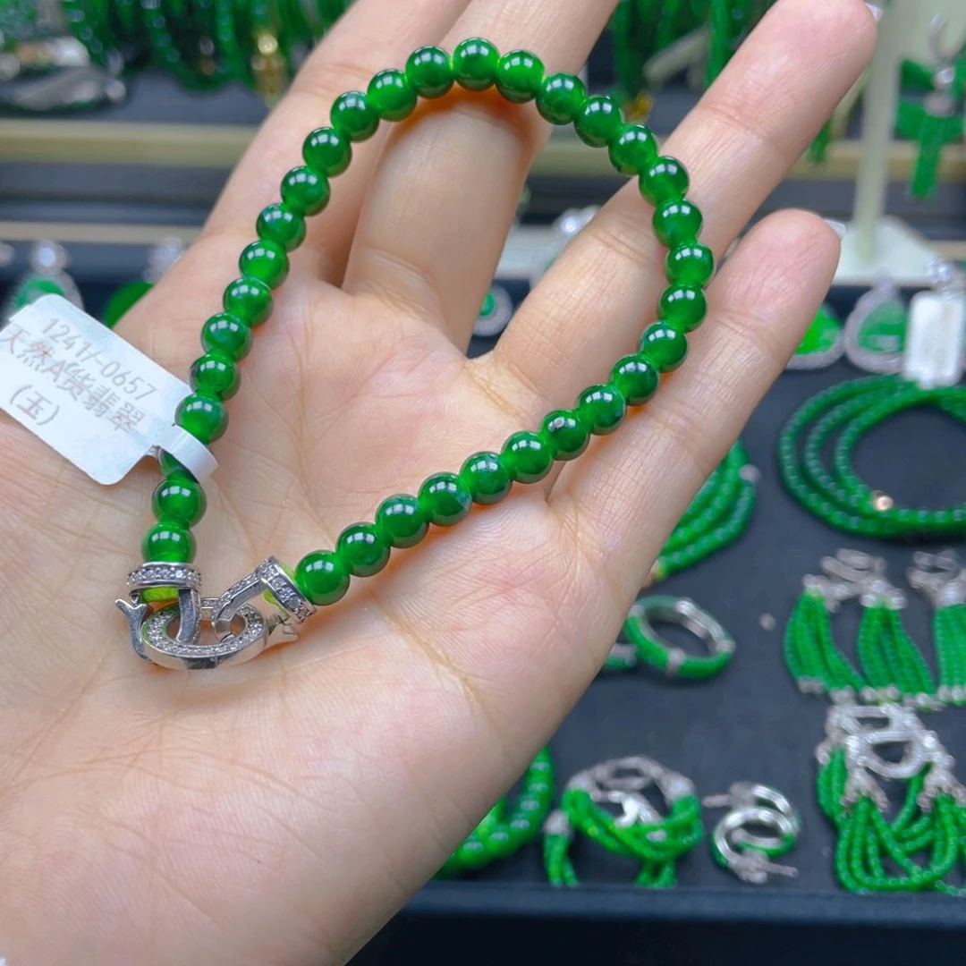 未镶嵌手链翡翠手链6