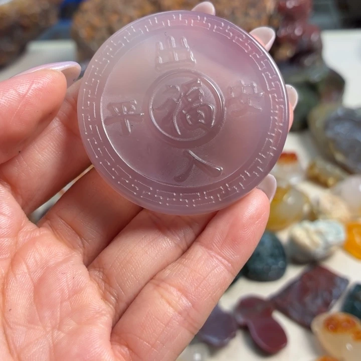 玛瑙/玉髓未镶嵌吊坠(不含链)
