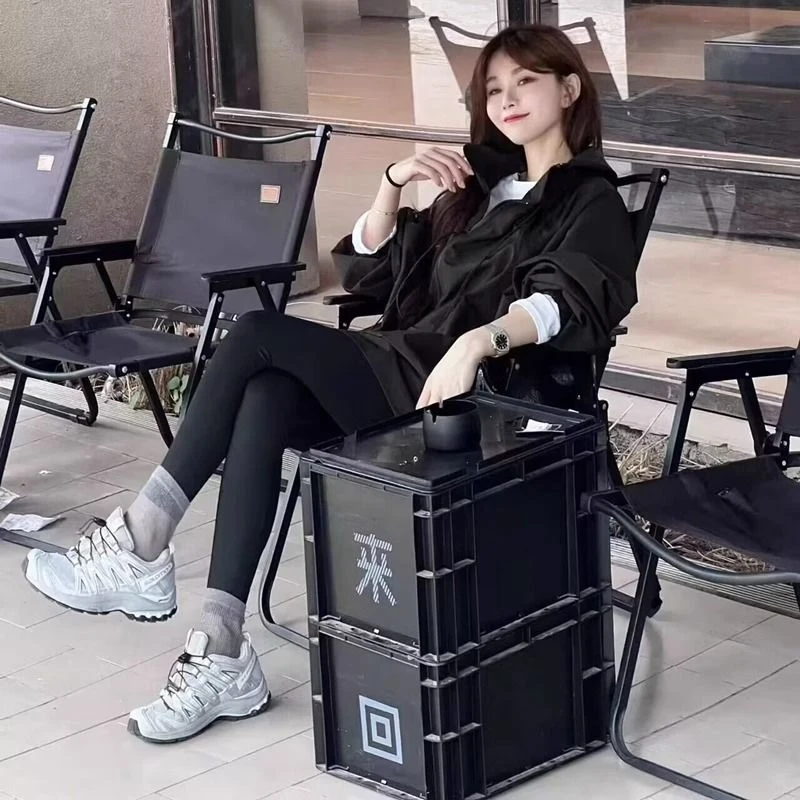 韩版拉链小脚裤夏季薄款显瘦黑色时尚打底裤加绒秋百搭休闲运动