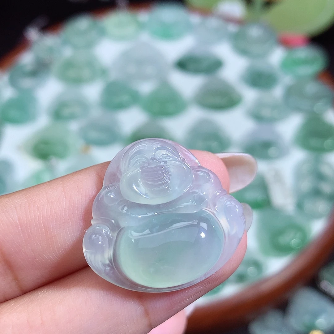 颈饰未镶嵌翡翠佛公