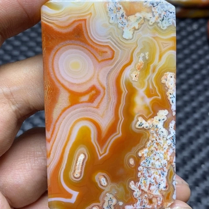 玛瑙/玉髓颈饰未镶嵌绿***湾