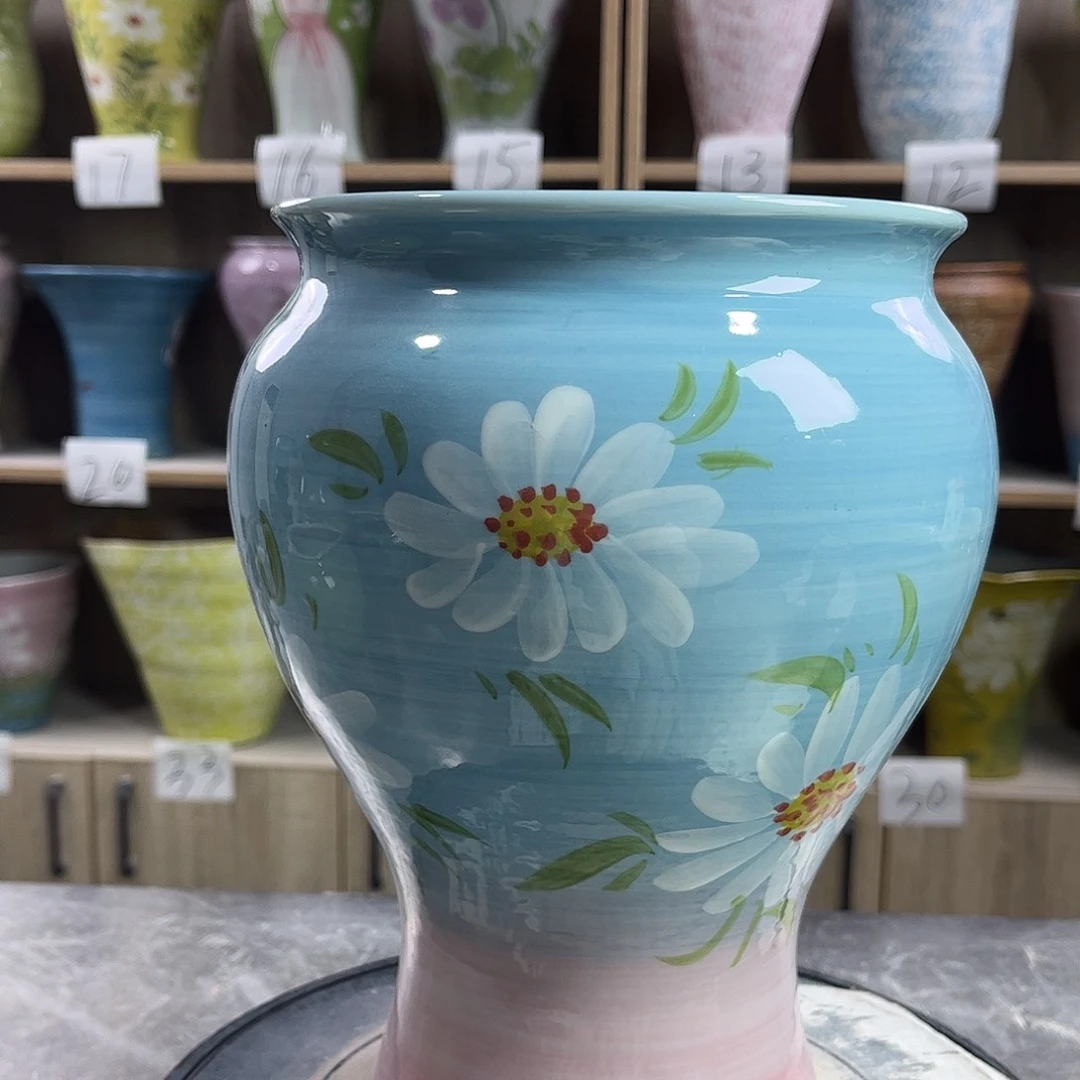 景德镇陶瓷花盆花盆