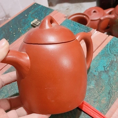 茶杯绿泥宜兴紫砂全手工