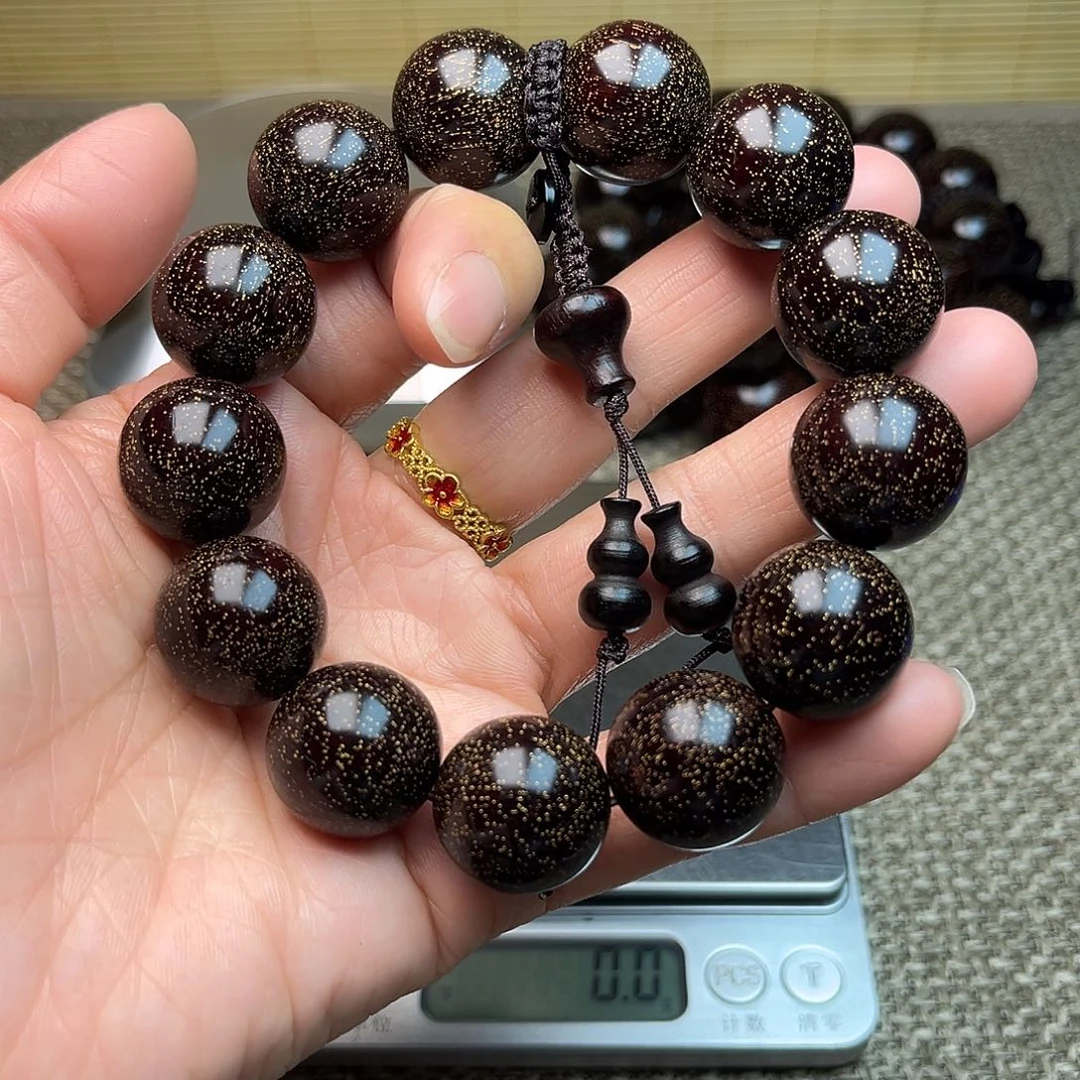 檀香紫檀（小叶紫檀）1.8 13颗爆星