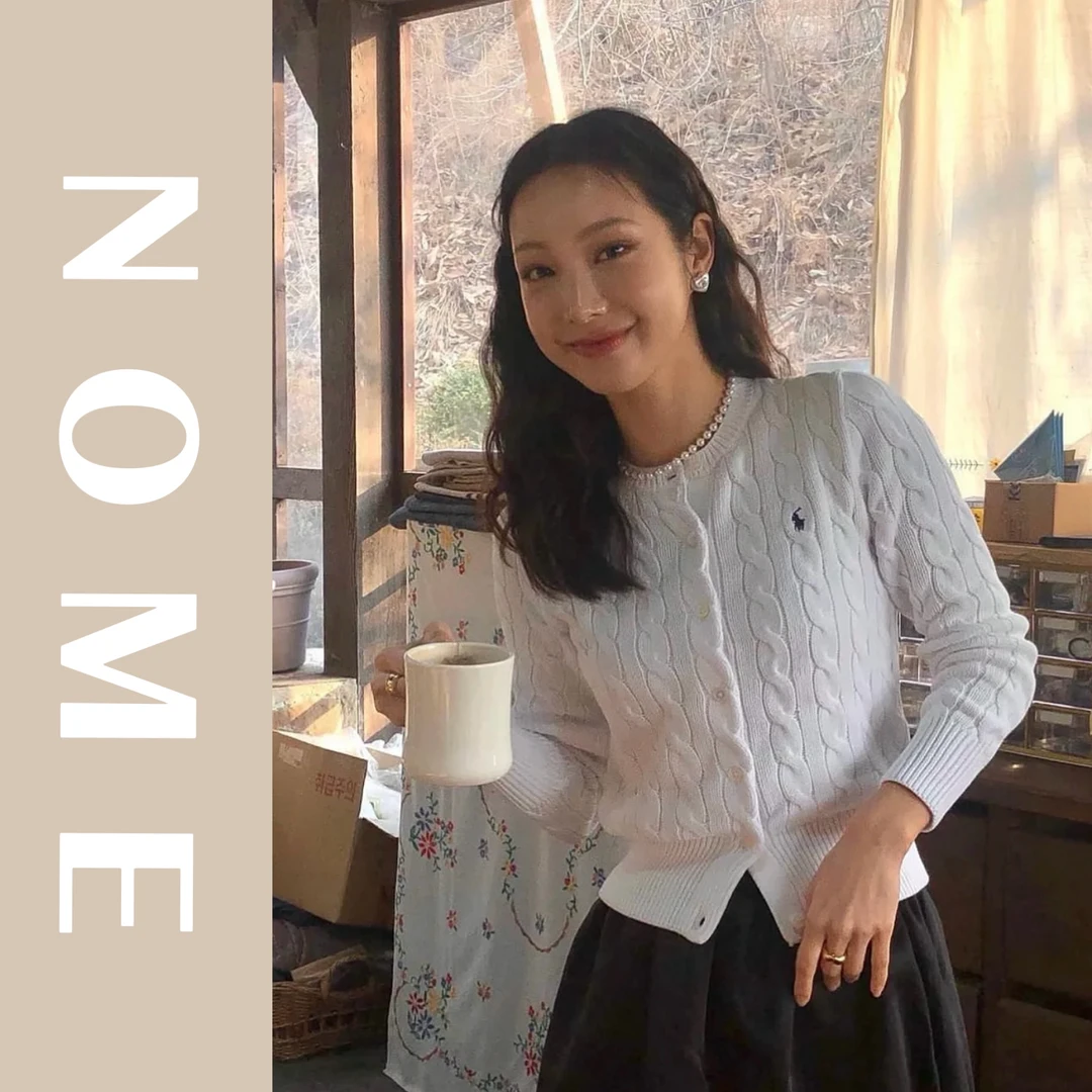 小马家 休闲 经典百搭 刺绣 小马标纯棉针织开衫 女 厚款秋冬T002