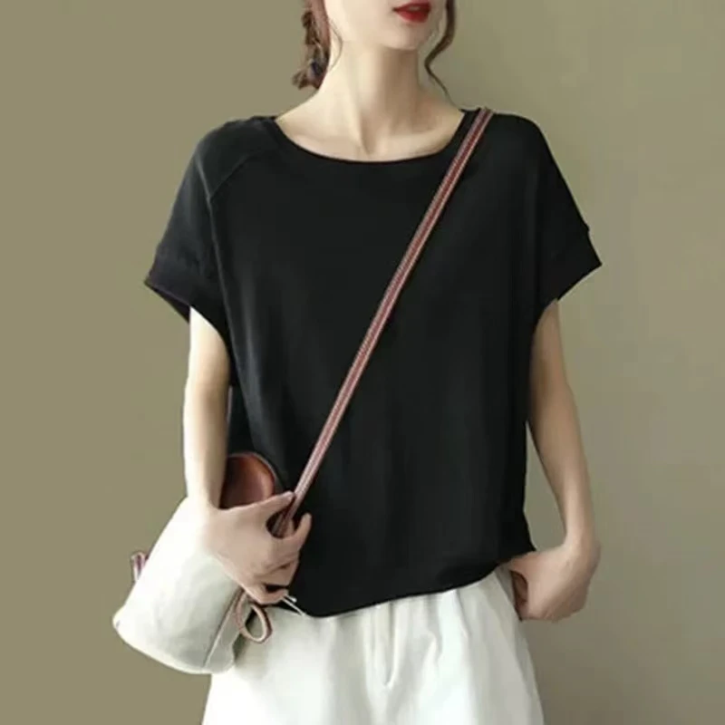 【井施】Z   3004    时尚气质短袖卫衣