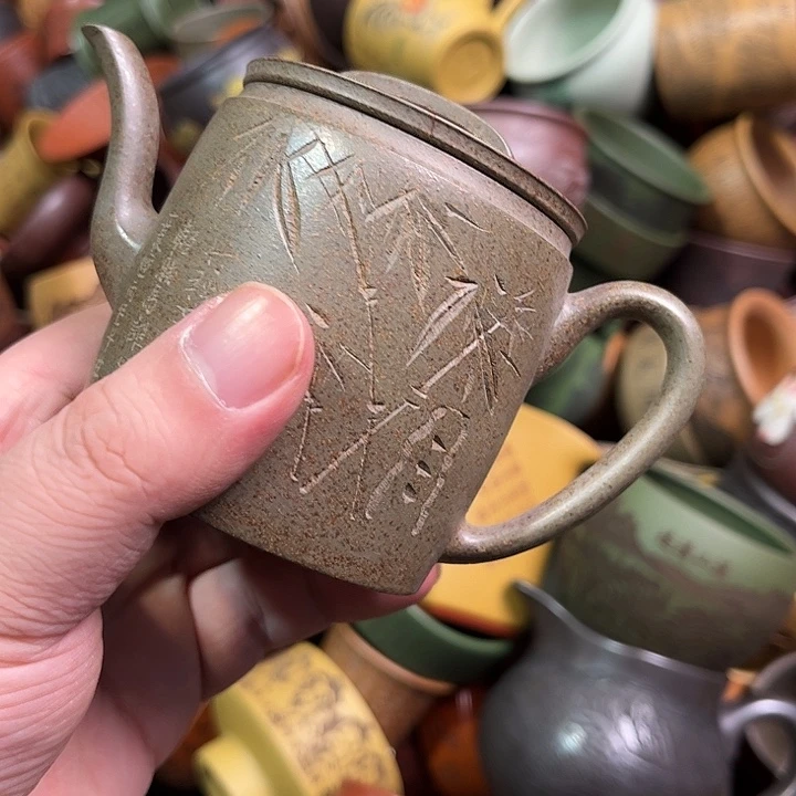 紫砂茶杯全手工紫砂主人杯