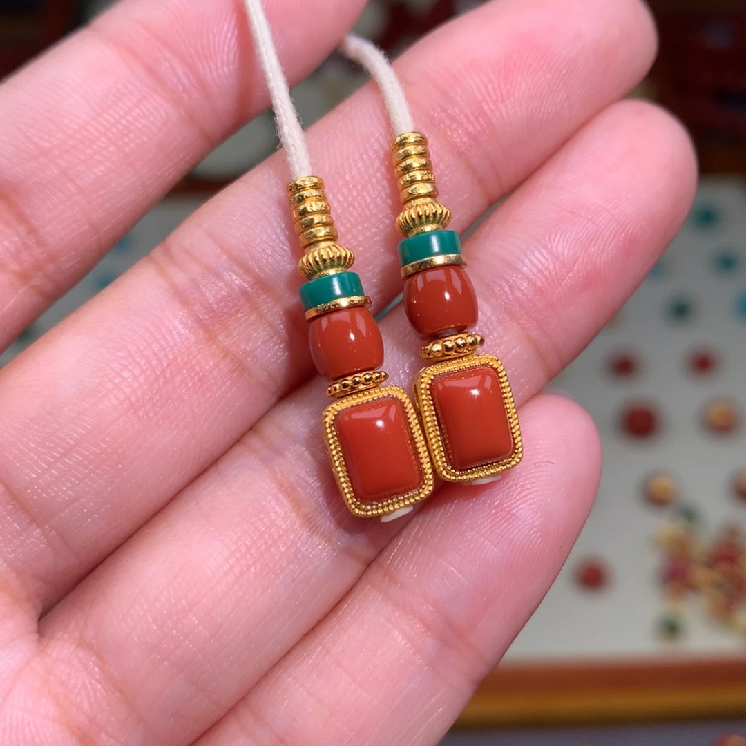 南红玛瑙未镶嵌颈饰