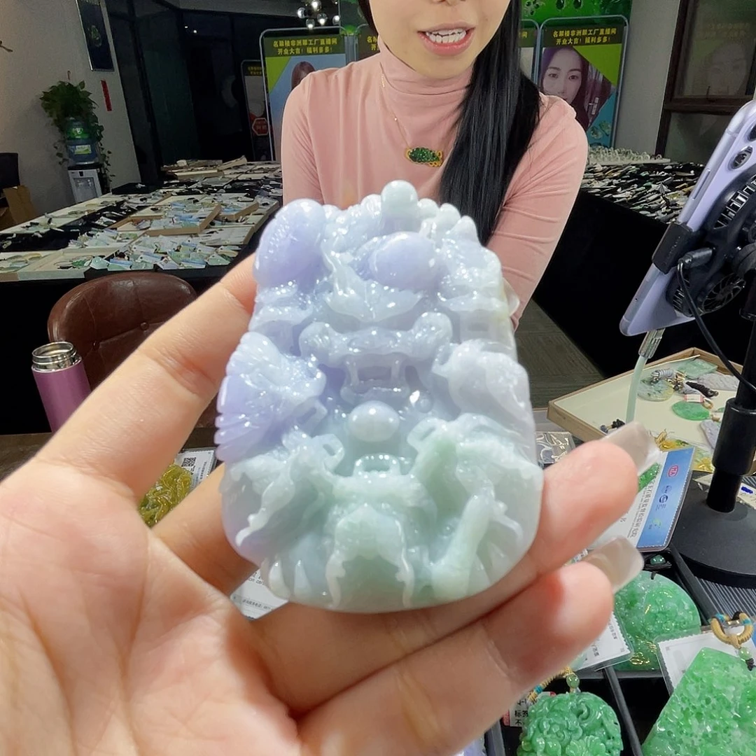 颈饰未镶嵌翡翠一