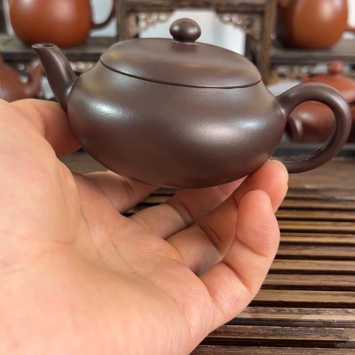 茶壶紫砂原矿紫砂手工制作