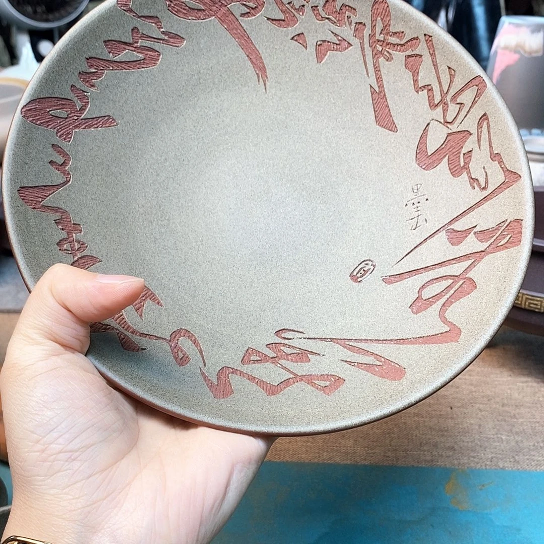 紫砂茶杯宜兴紫砂杯