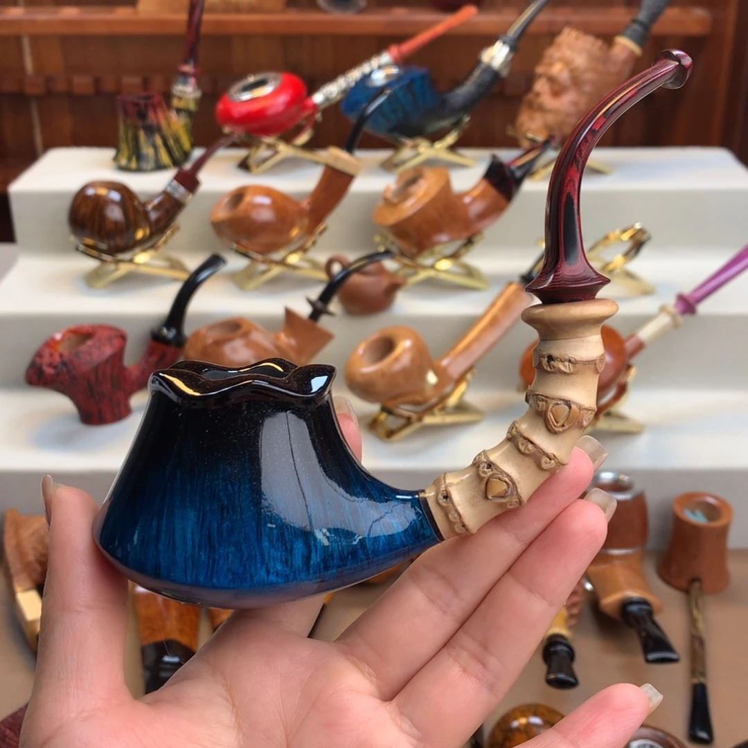 用***8高品质石楠木烟斗