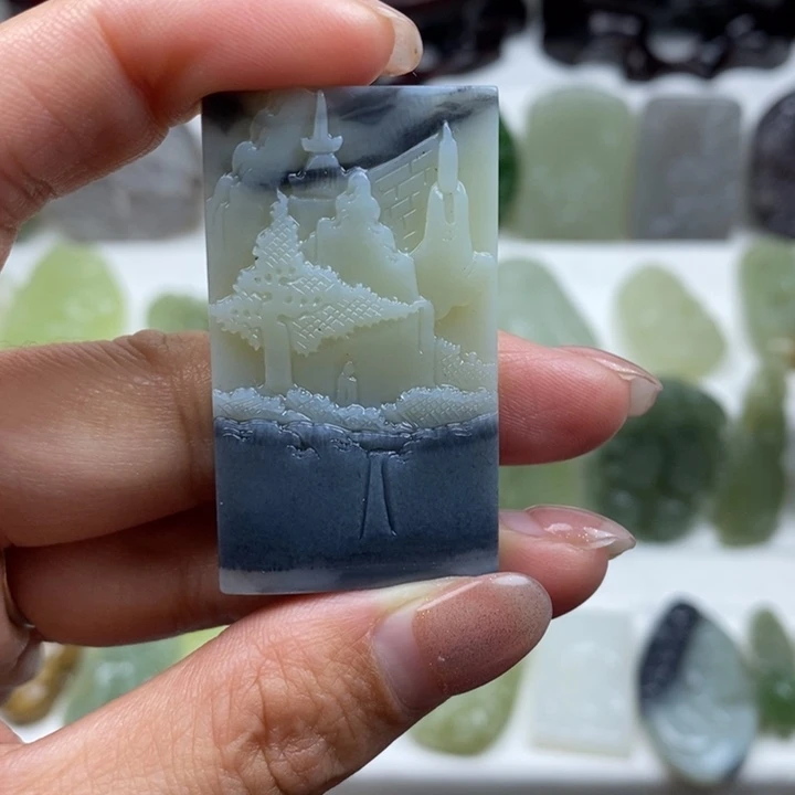 和田玉（糖玉）未镶嵌颈饰80