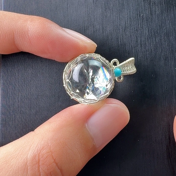 未镶嵌珠宝半成品水晶阿塞球