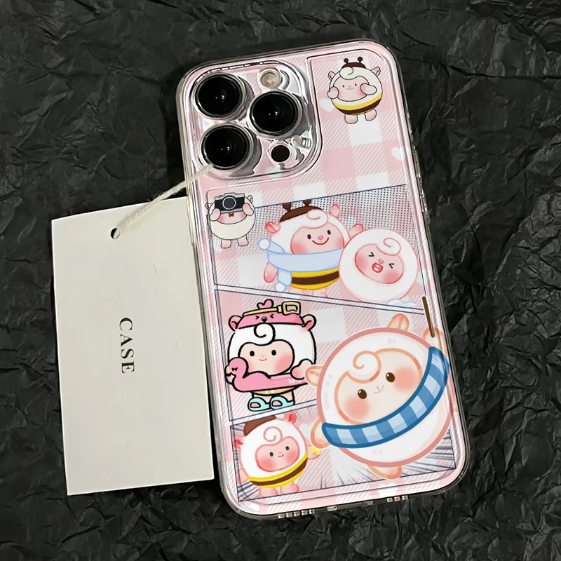 dongdong羊蛋仔派对苹果16手机壳小米华为三星OPPO适用vivo魅族21