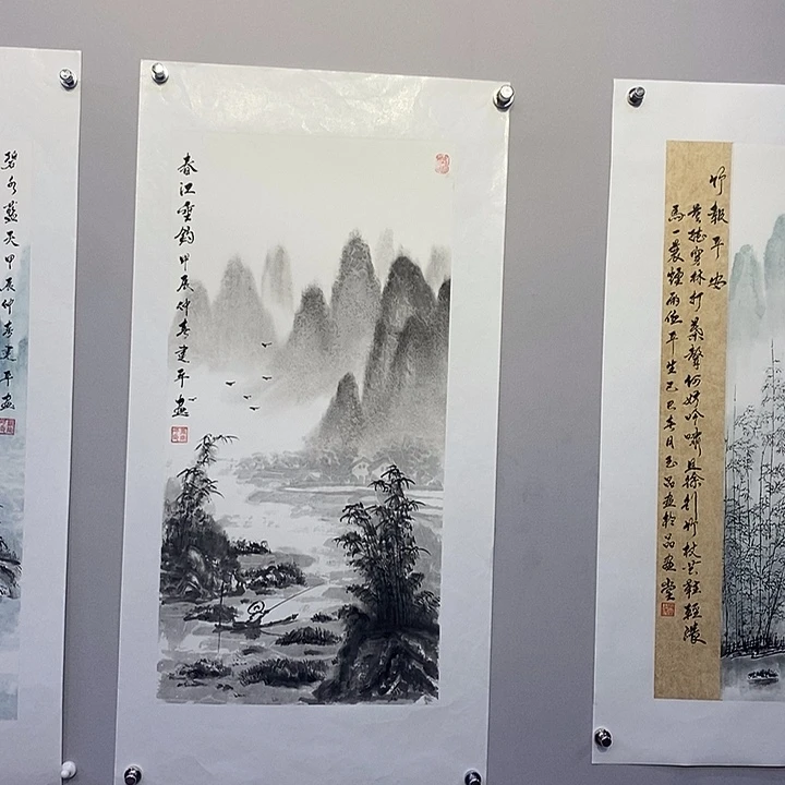 国画精品手绘作品