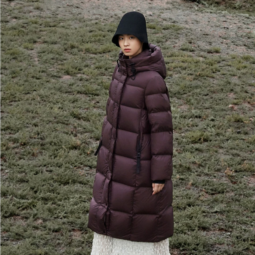 长款90白鸭绒时尚保暖冬季必备羽绒服102