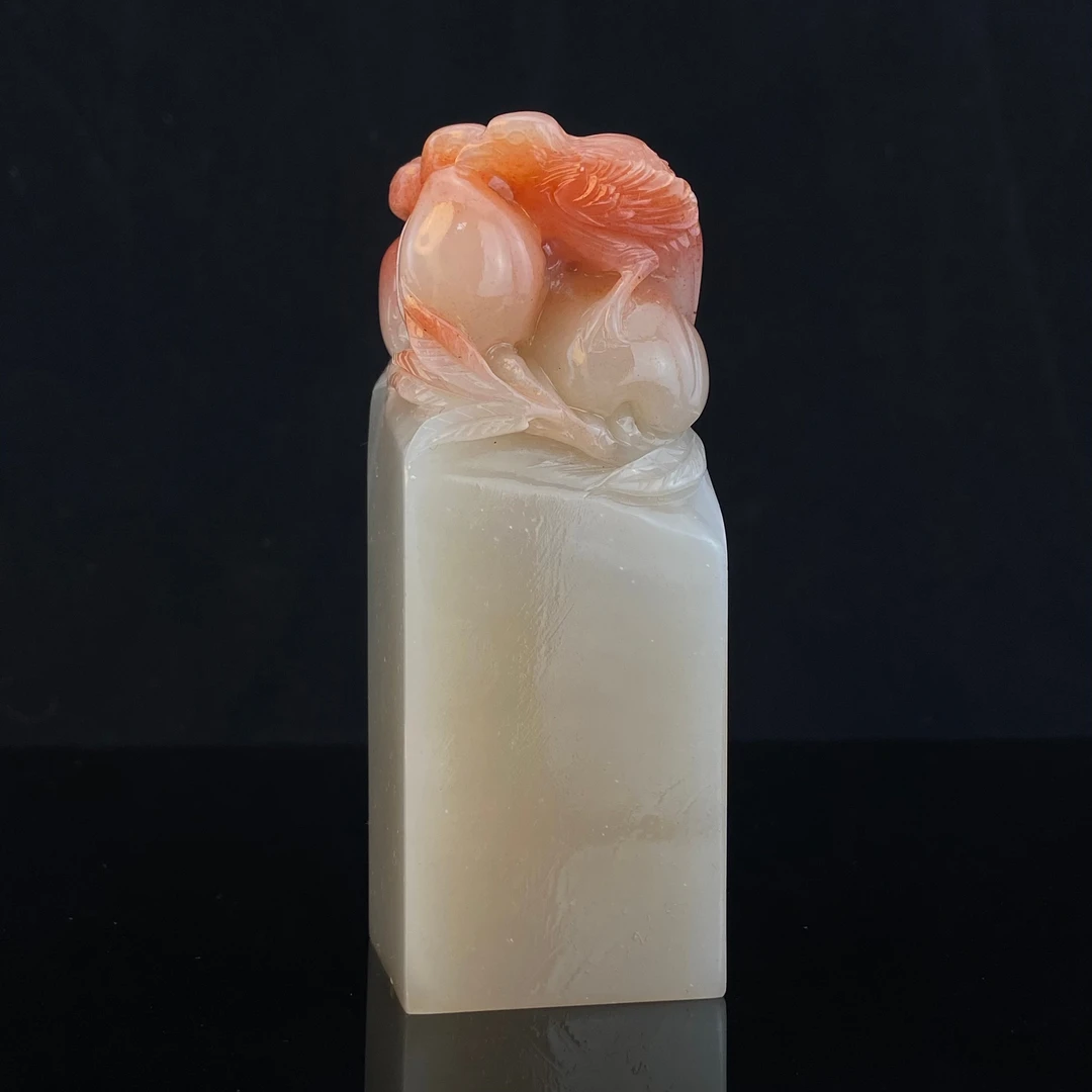 TK13002HC 寿山石 多福多寿/朵云轩