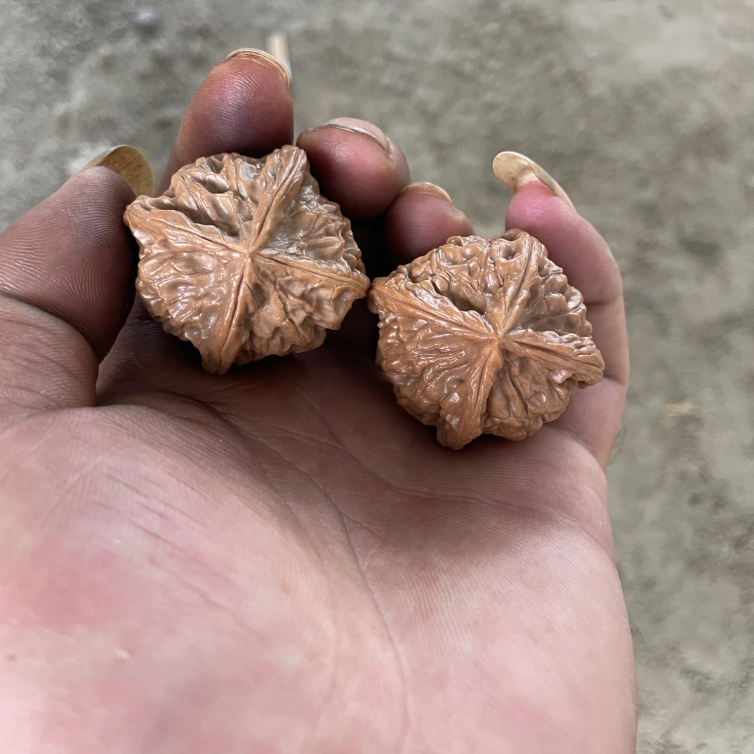 文玩核桃精品四棱