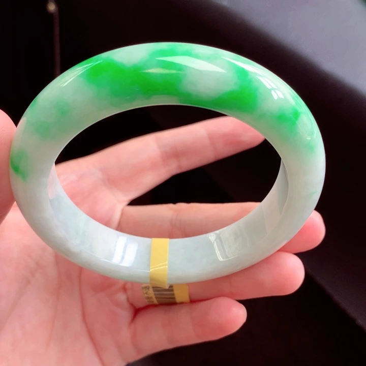 翡翠手镯未镶嵌（轮胎镯）11号