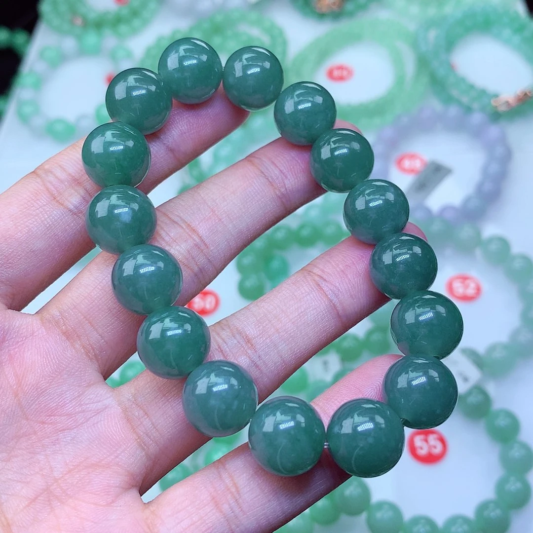 翡翠未镶嵌毛衣链