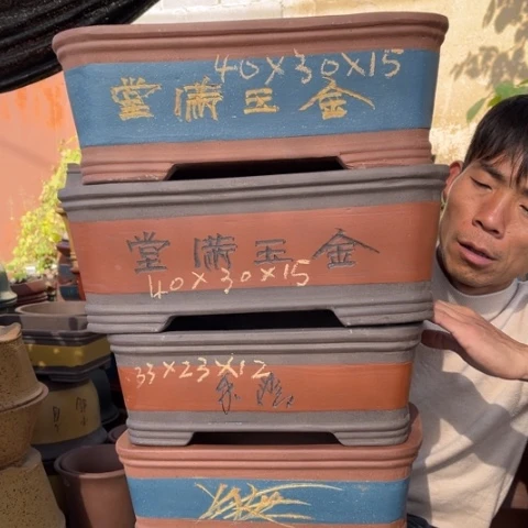 花盆紫砂特价包邮送