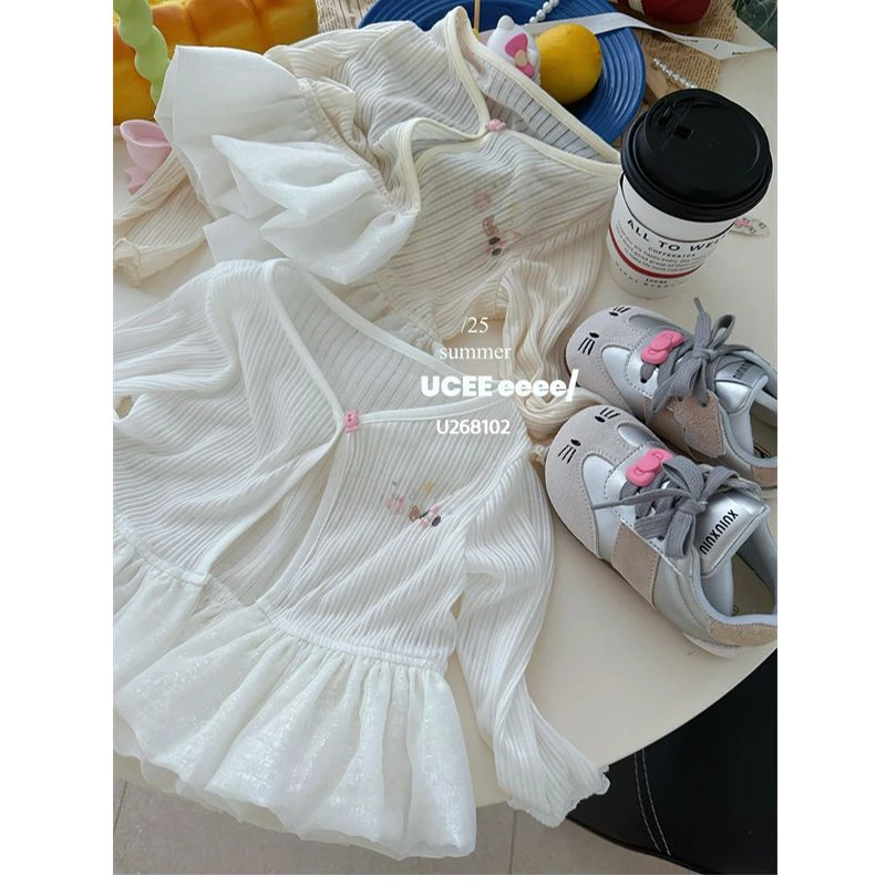 釉兮·25夏~花边防晒衣U268102