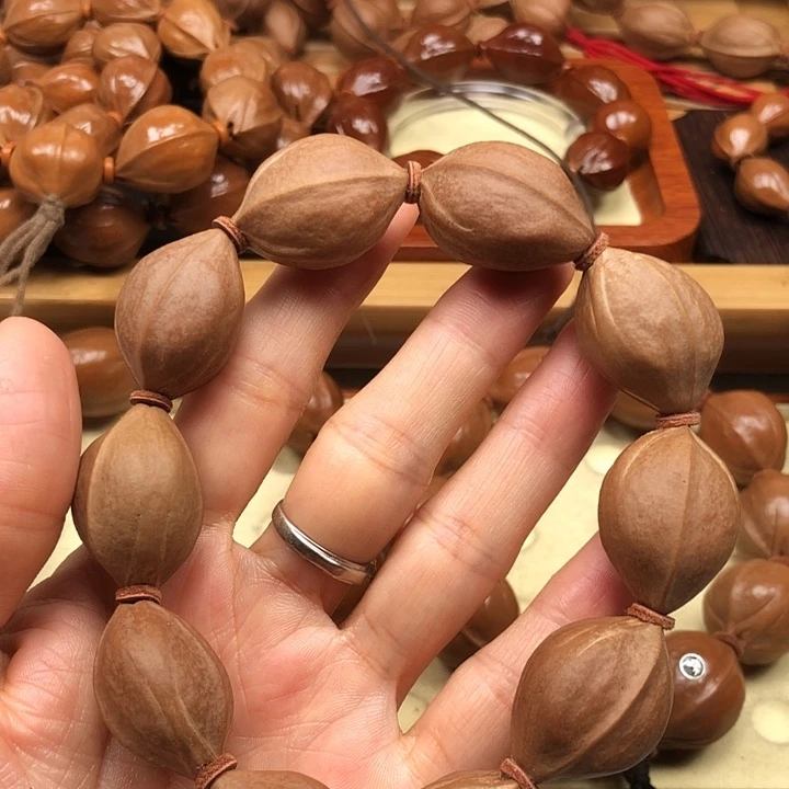 手串橄榄核梅林铁核19 X28特价