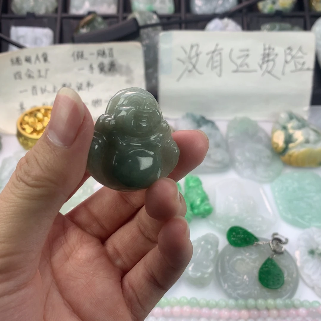 翡翠颈饰未镶嵌一