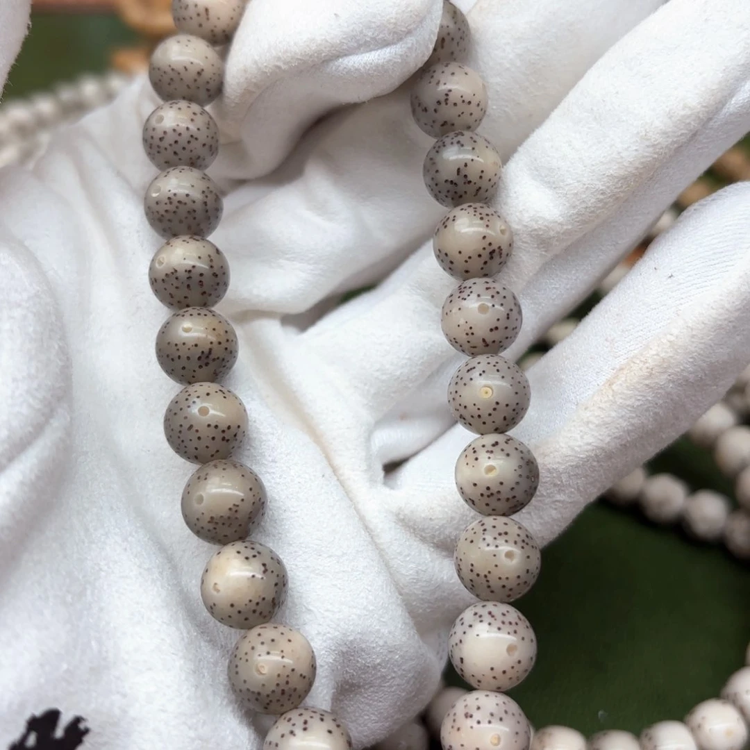 星月菩提吊坠9圆小冰糖银标