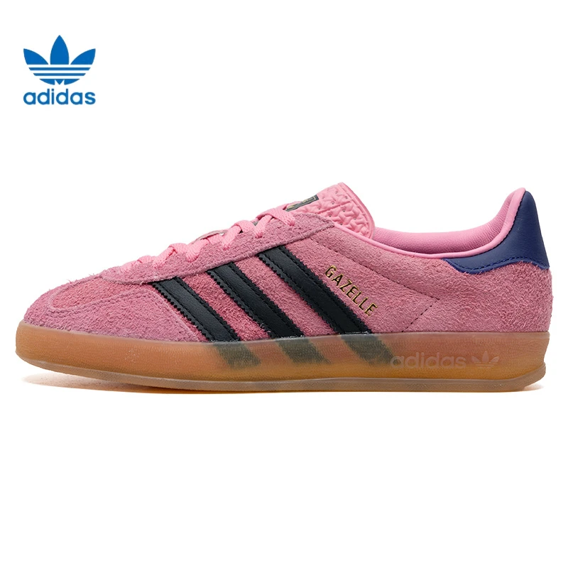 adidas阿迪达斯三叶草女鞋夏季新款GAZELLE INDOOR W运动休闲板鞋