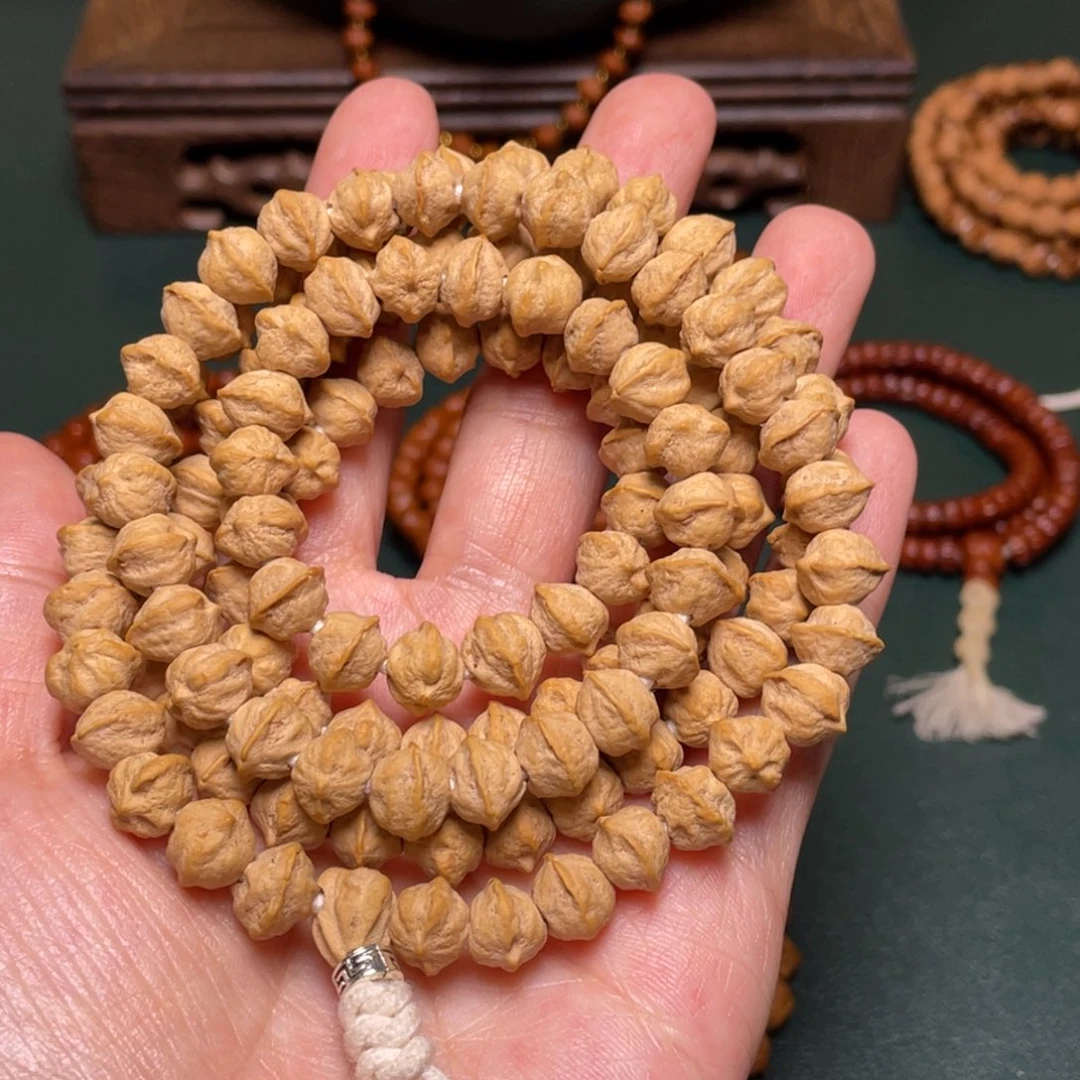 柏香籽/百香籽吊坠猫头鹰长串