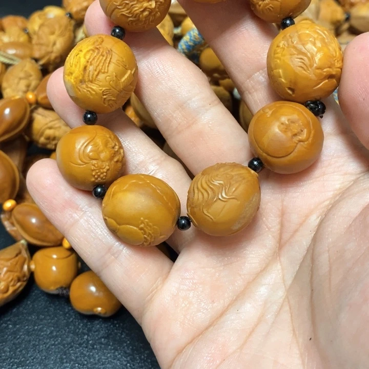 橄榄核手串/手链橄榄微瑕2.0正圆