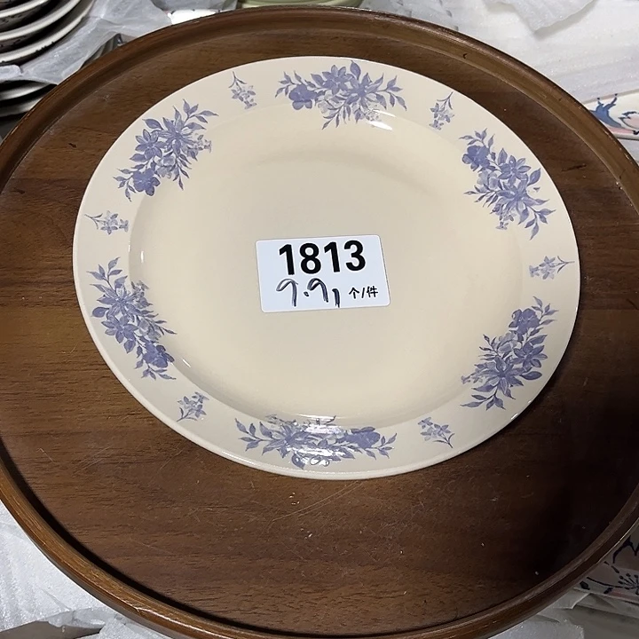 瓷微瑕外贸餐具1813