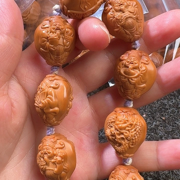 吊坠橄榄核橄榄龙财