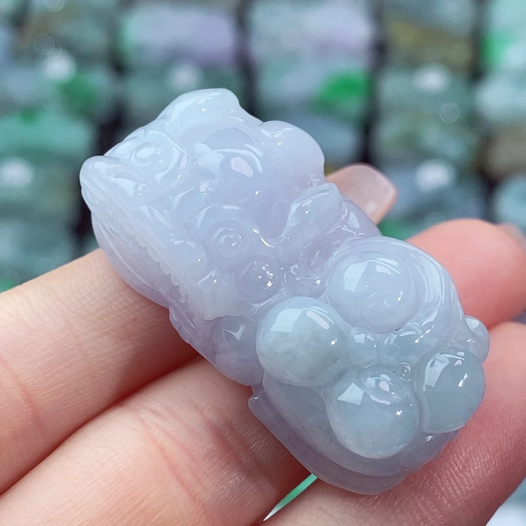 颈饰未镶嵌翡翠天然