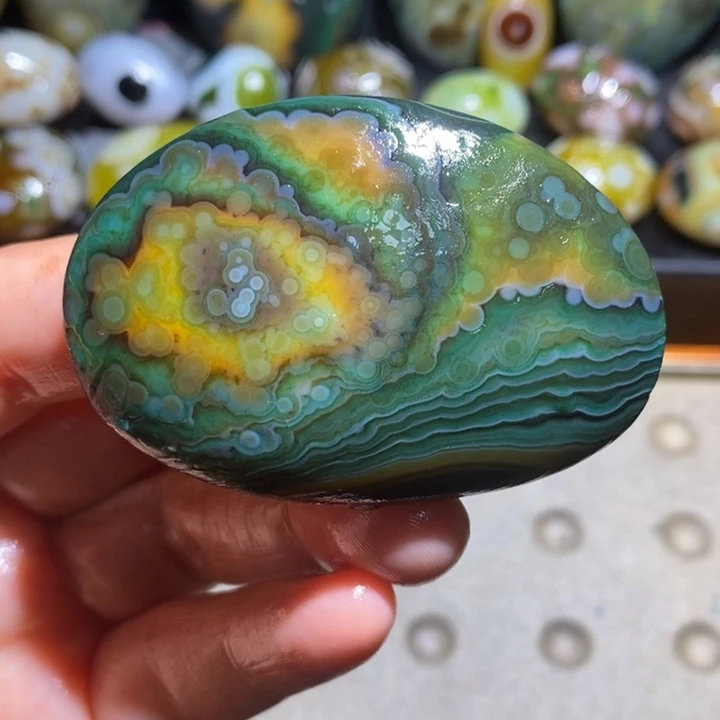 未镶嵌玛瑙/玉髓珠宝半成品5