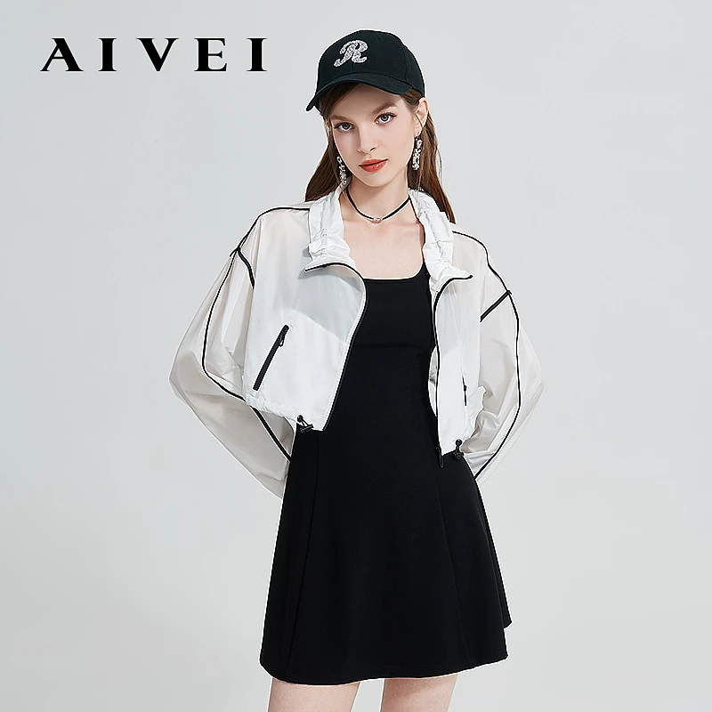 AIVEI艾薇运动防晒薄背心裙套装R0160050