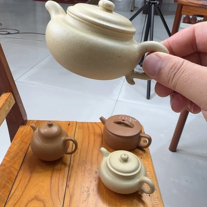 阿***伦茶壶紫砂本绿微瑕