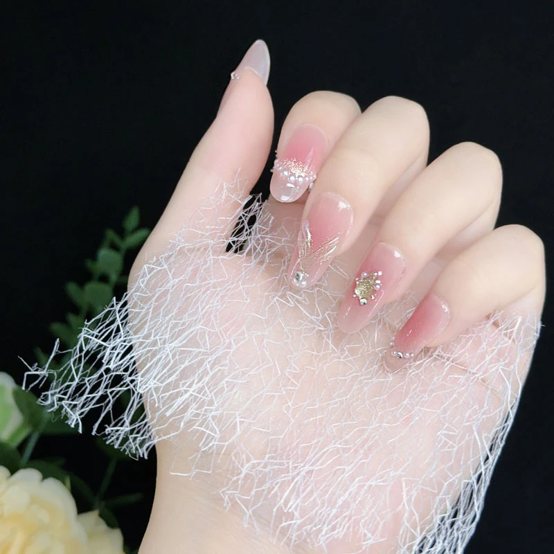 medinilla【金辉映钻】手工春季新款猫眼穿戴甲显白百搭可拆卸