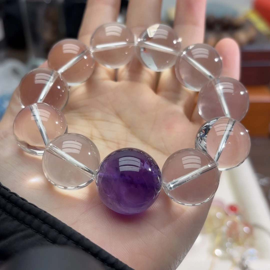 未镶嵌手链水晶手串