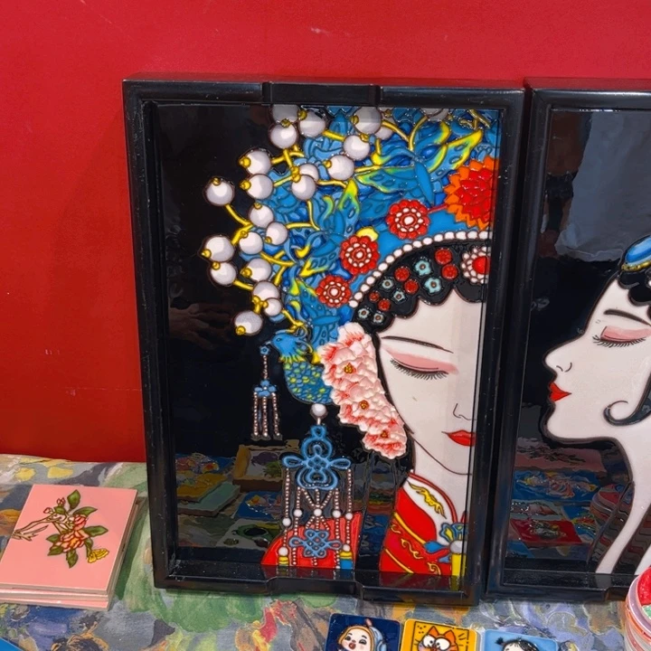 瓷片瓷板画艺术作品