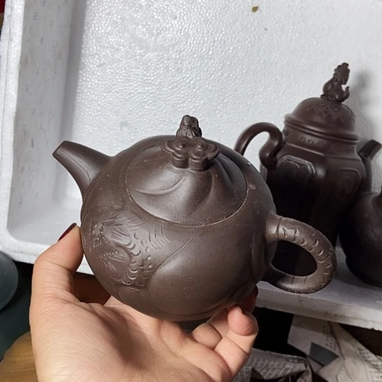 手工制作宜兴紫砂
