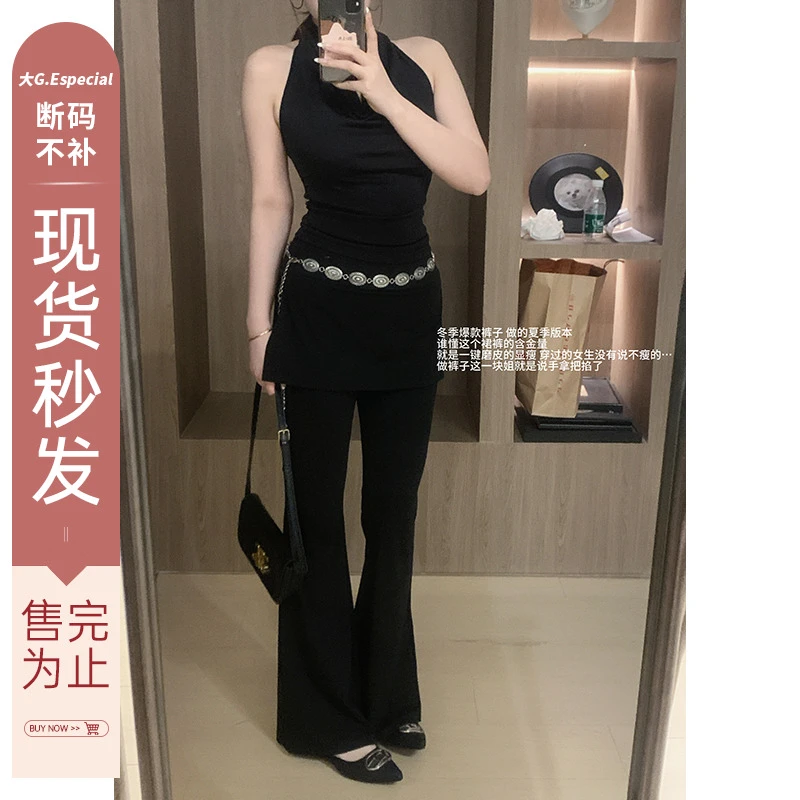 大G.Especial【好身材2.0】2025年时尚百搭设计款休闲裤K425K01761