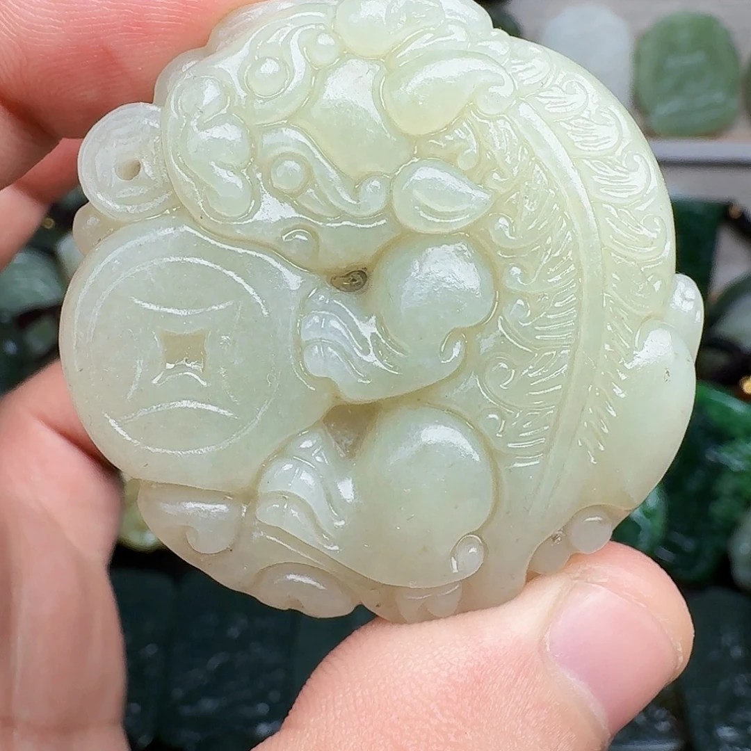 颈饰未镶嵌和田玉