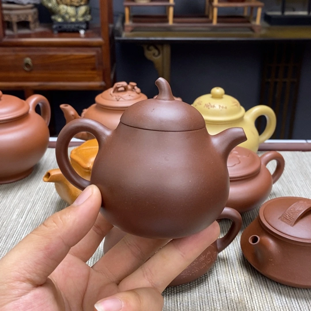 紫泥茶壶容量220毫升