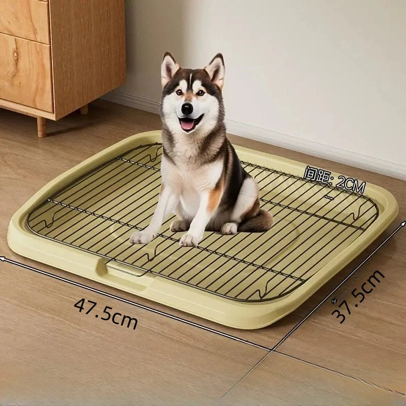 【欧若风】宠物狗屎便盆防踩中型自动用品大全小型犬无需尿垫厕所