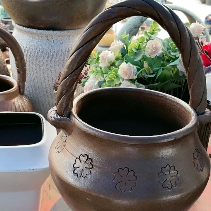 紫砂花盆19.38花盆花盆